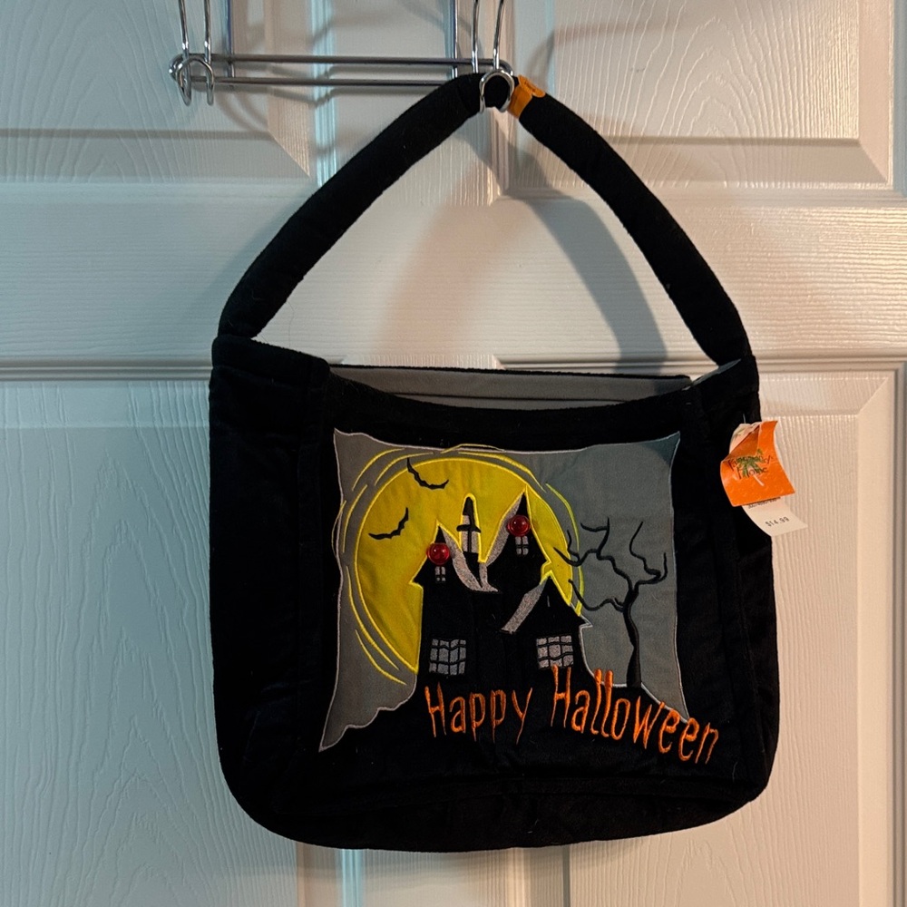 Black Halloween Tote Bag